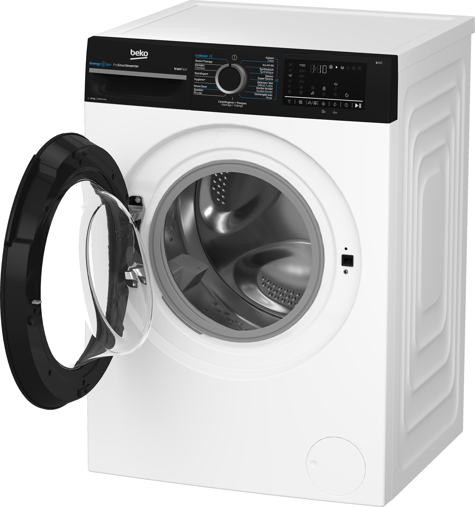 BEKO B3WT5841WS IronFast Wasmachine - Hanze Witgoed Kampen