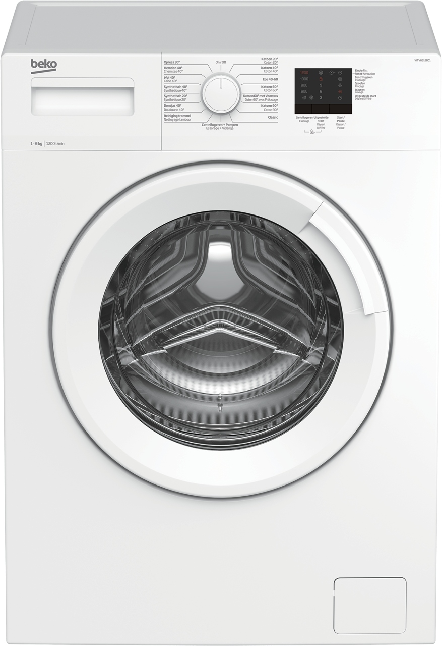 Vrijstaande Wasmachine (6 1200 rpm) | | BEKO