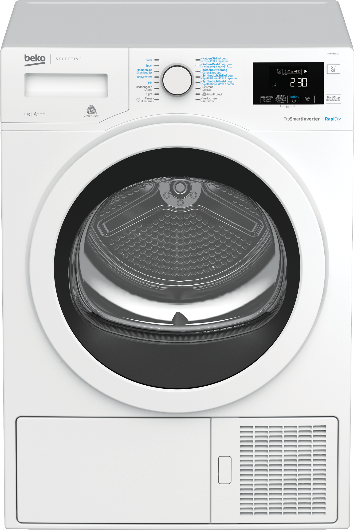 8 kg Hybrid Droogkast | DR8536GX0 | BEKO
