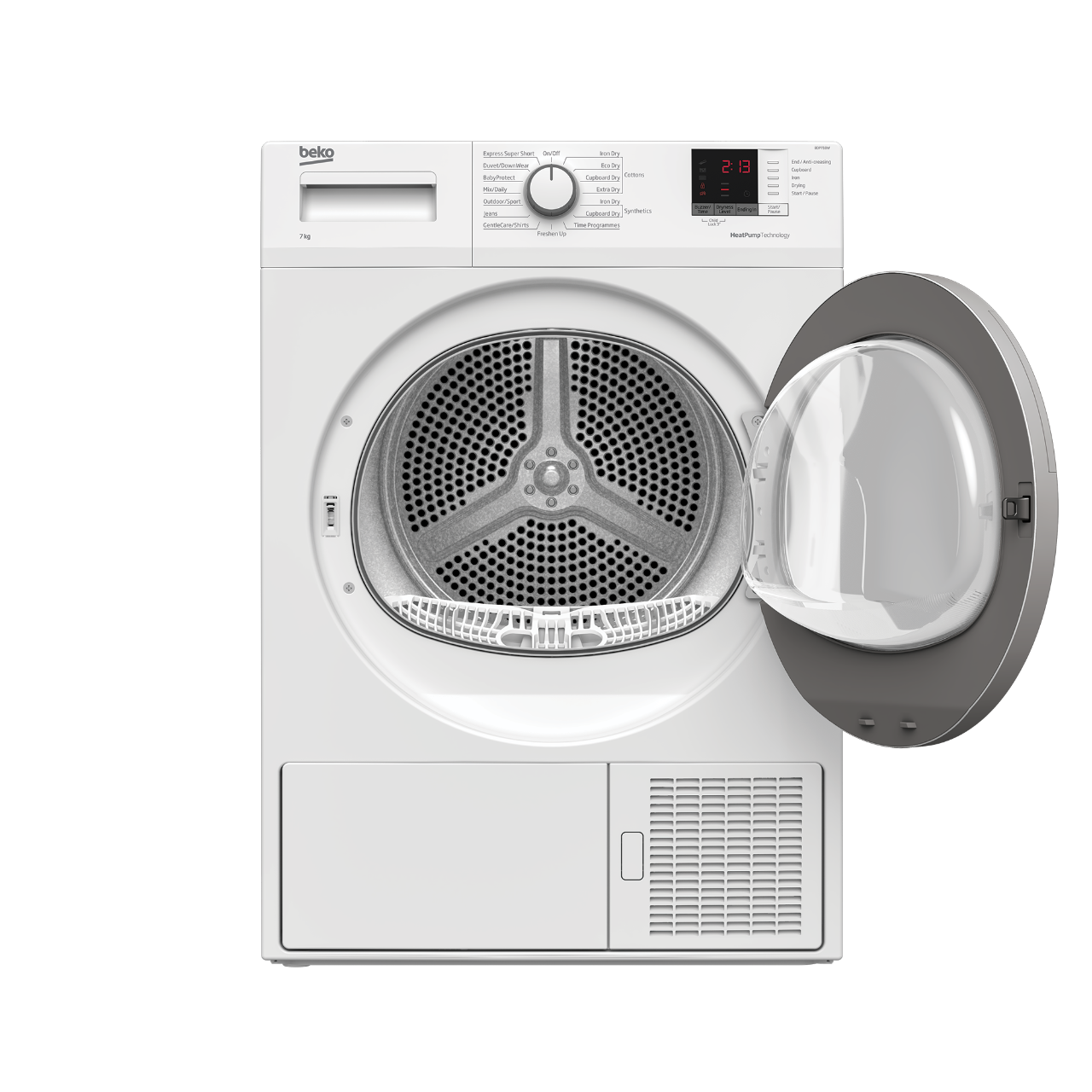 Tumble Dryer (Heat Pump, 7 kg) BDP710W BEKO