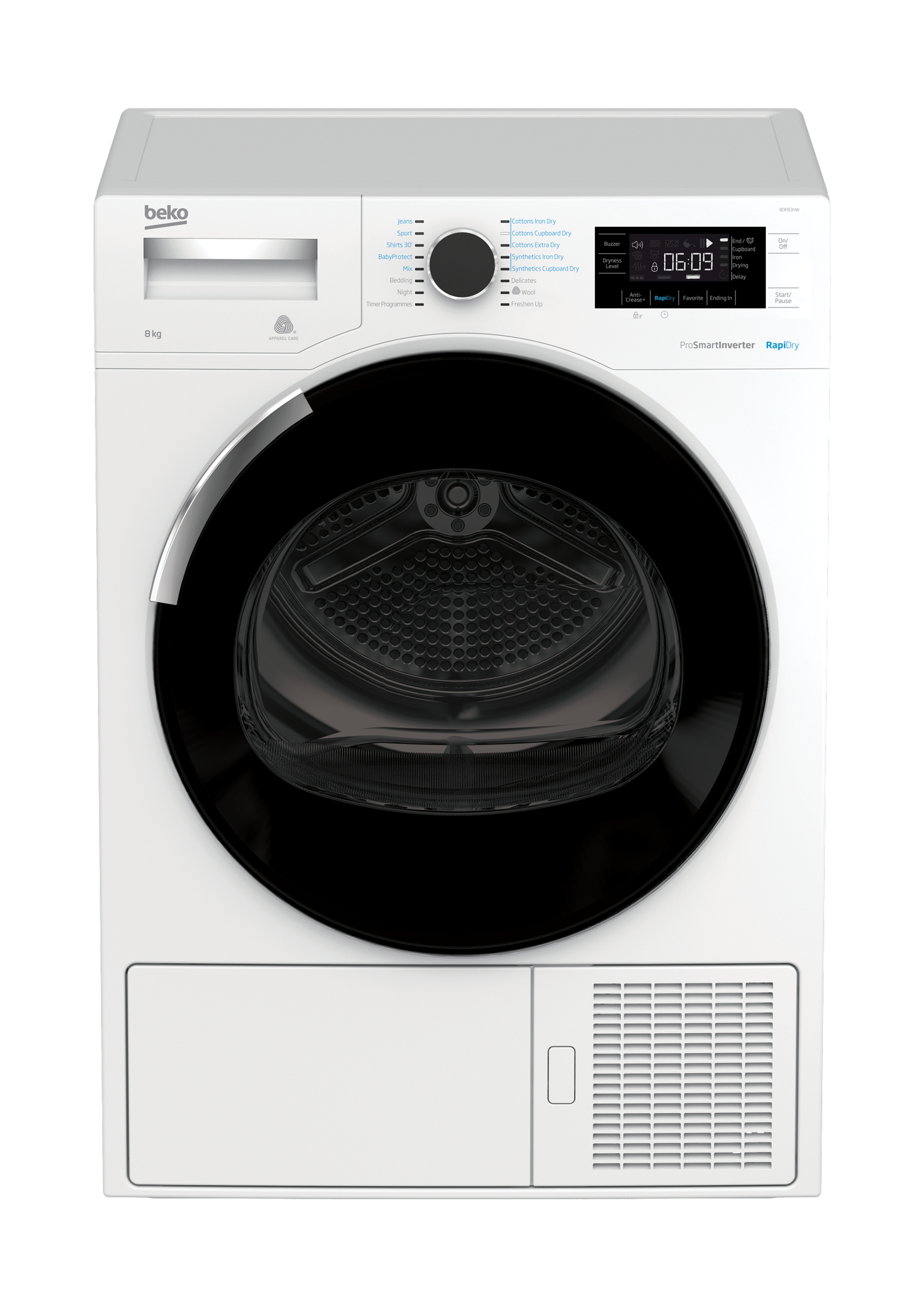 Tumble Dryer (Hybrid, 8 kg) BDP83HW BEKO