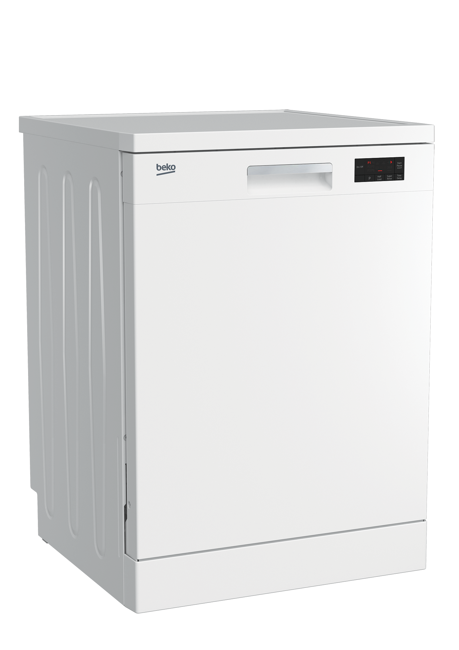 Freestanding Dishwasher (14 place settings, Fullsize) BDF1410W BEKO