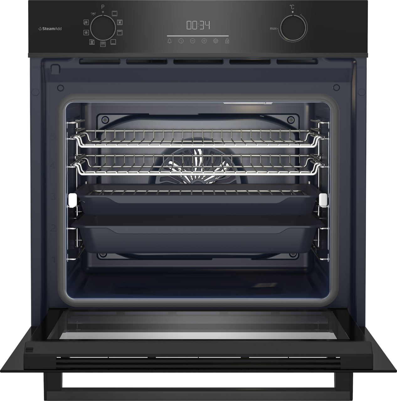 BBO6851PDX BuiltIn Oven (60 cm, 85 L) BEKO
