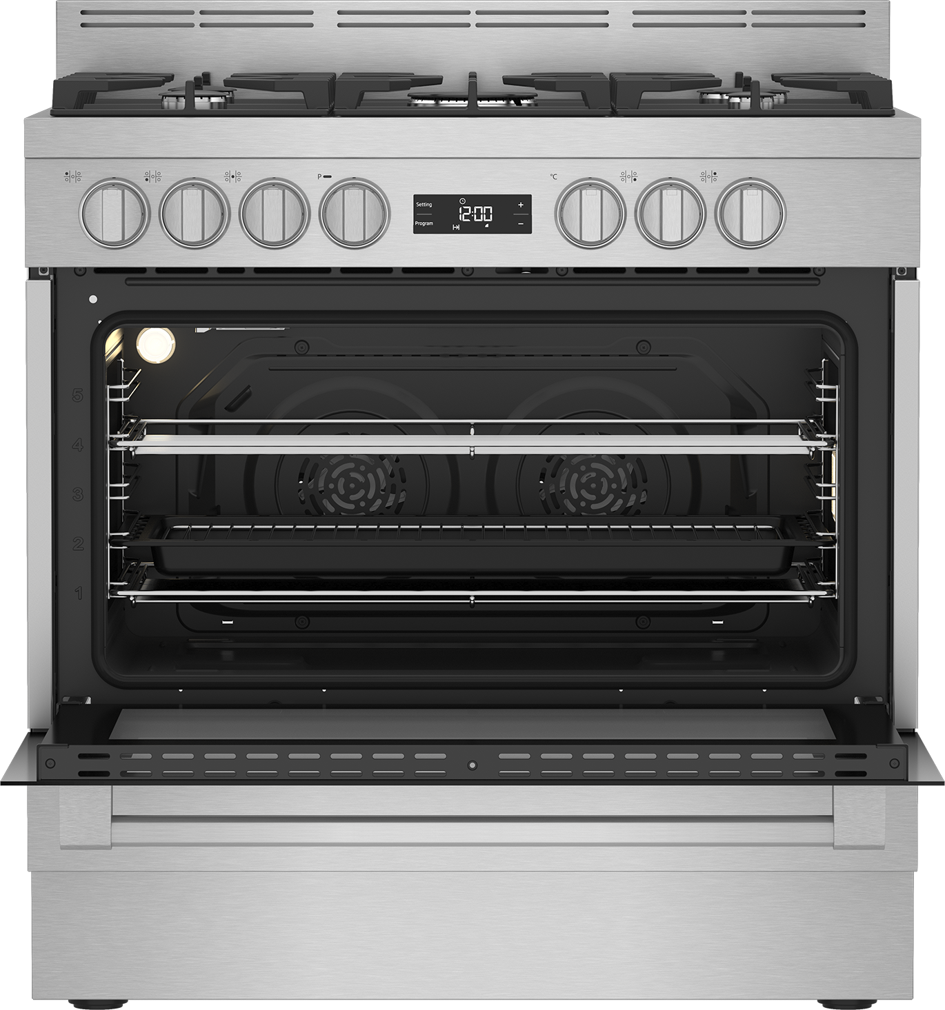 Freestanding Cooker (Multifunctional, 90 cm) BFC916GMX1 BEKO