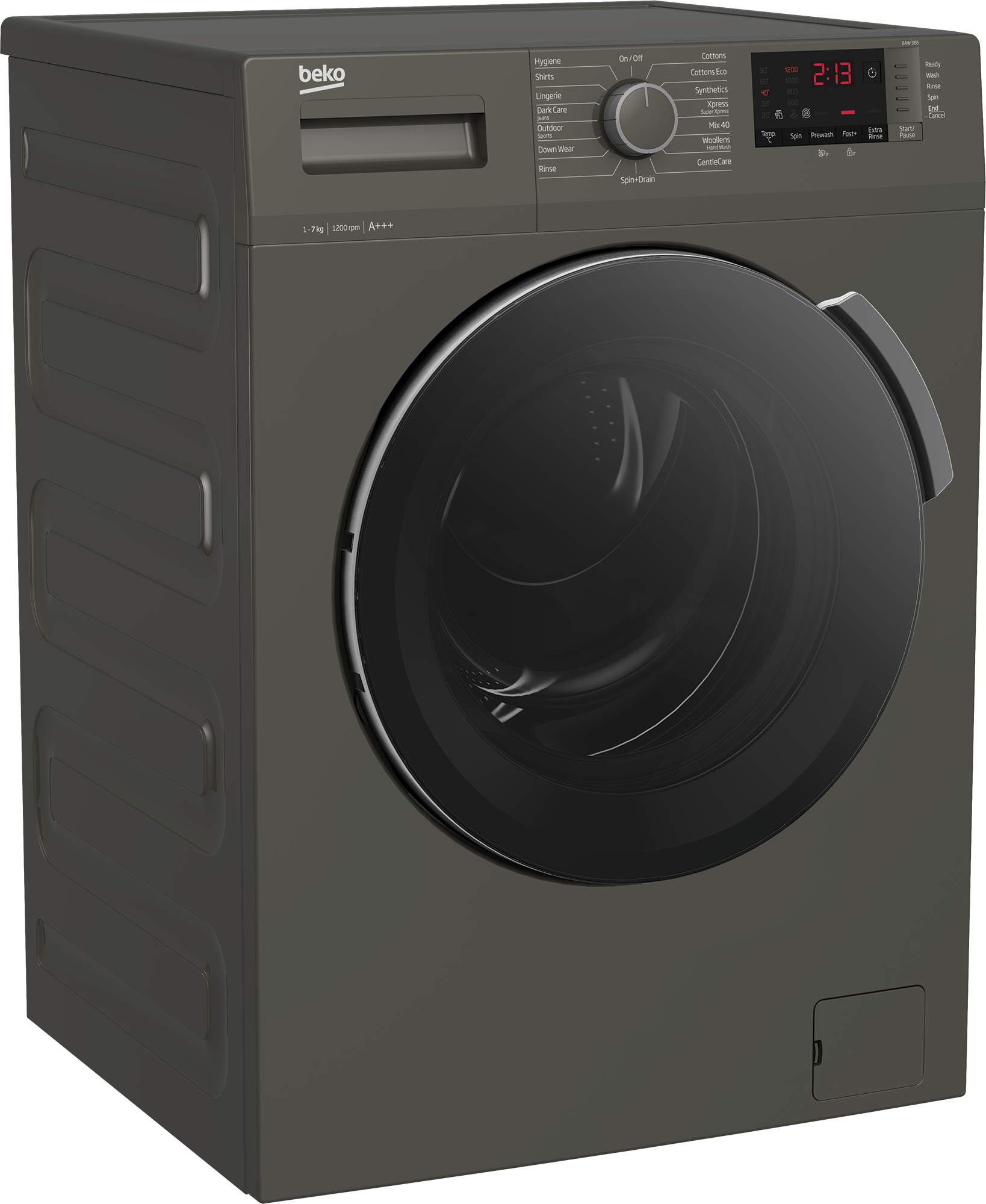 Freestanding Washing Machine (7 kg, 1200 rpm) BAW 385 UK BEKO