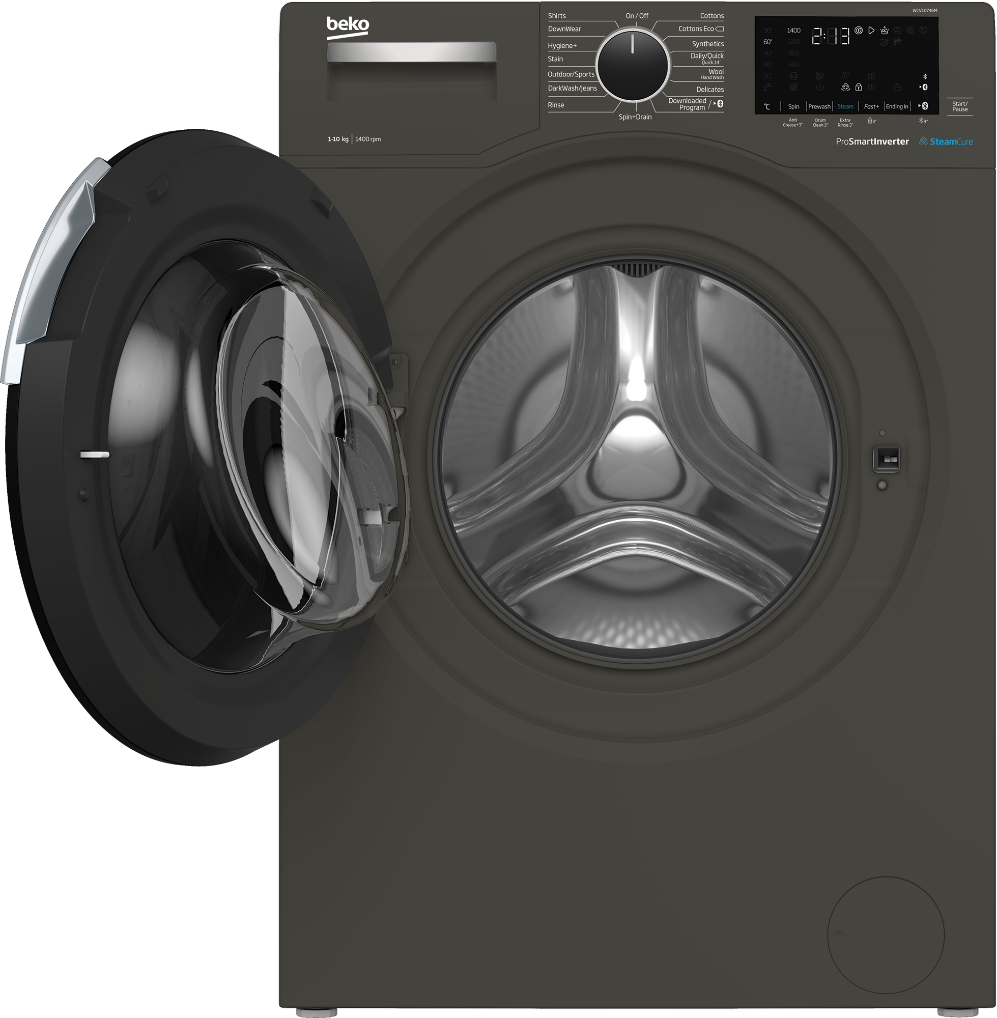 WCV10746M Freestanding Washing Machine (10 kg, 1400 rpm) BEKO