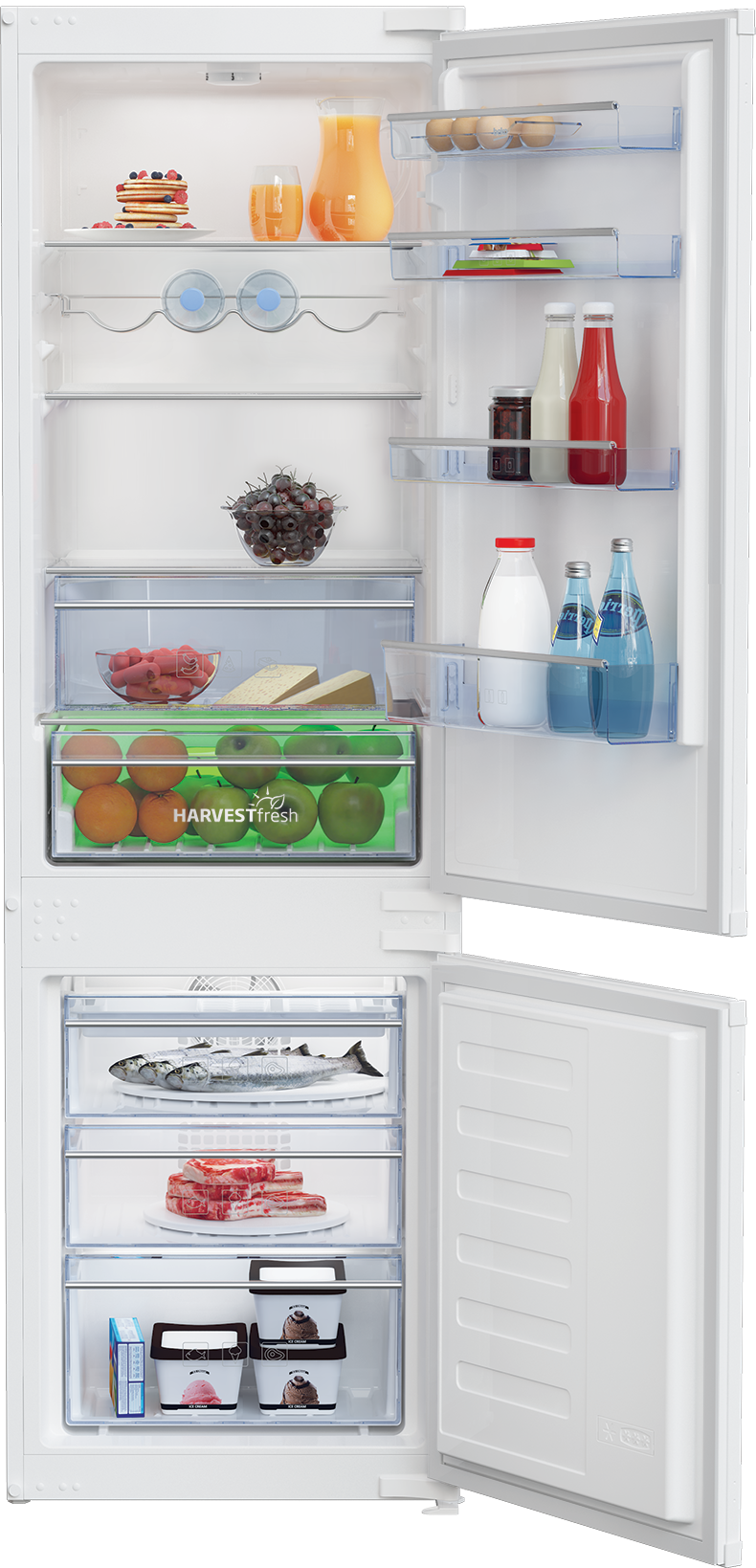 hydrogen Intervene Not fashionable Chłodziarko-zamrażarka do zabudowy (Zamrażarka na dole, 54 cm) | ICQFVD373 | BEKO hydrogen Intervene Not fashionable Chłodziarko-zamrażarka do zabudowy (Zamrażarka na dole, 54 cm) | ICQFVD373 | BEKO