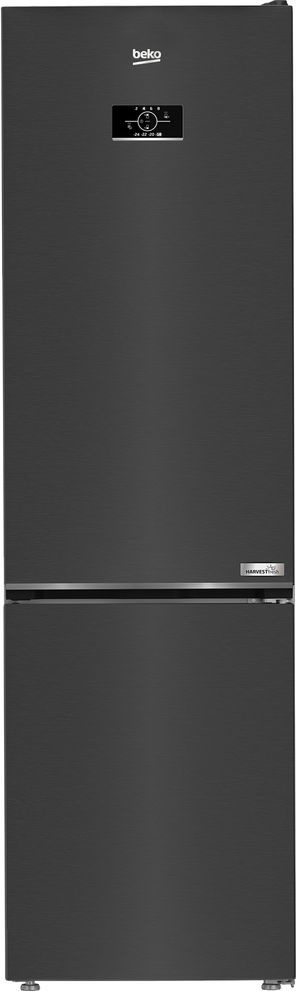 B3RCNA404HXBR | Chłodziarko-zamrażarka (Zamrażarka na dole, 59.5 cm) | BEKO