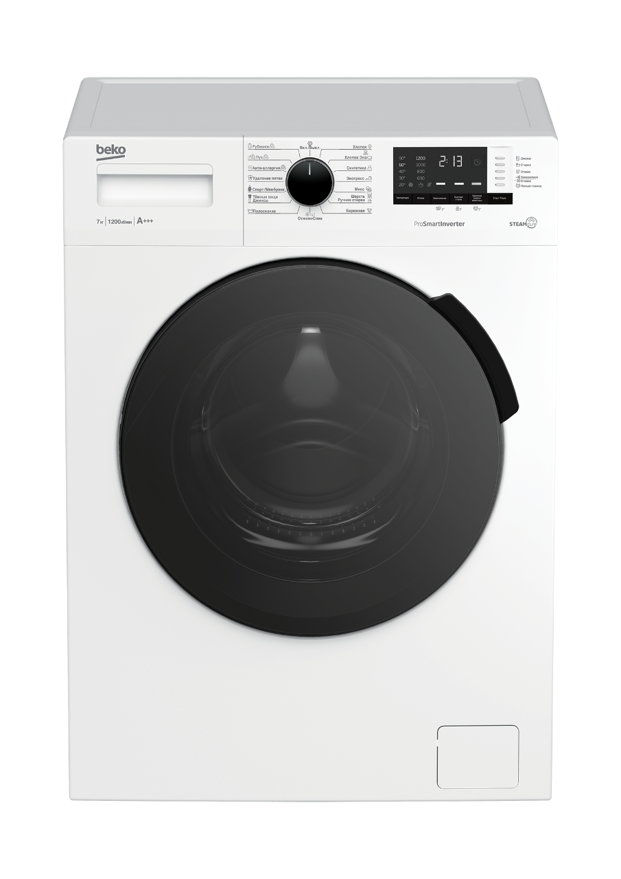 RSPE78612W | Стиральная машина (7 кг, 1200 об/мин) | BEKOGLOBAL