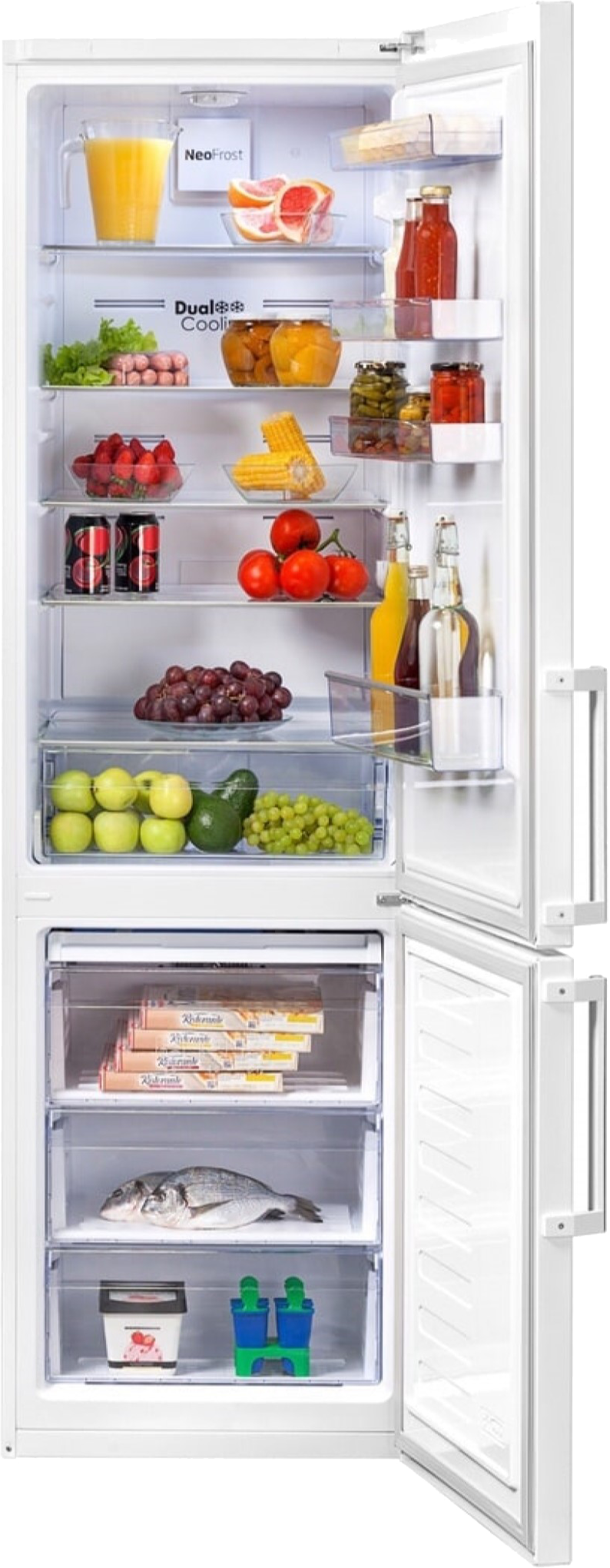 Холодильник Beko CNKR5356K21W - где купить, обзор и характеристики на ...