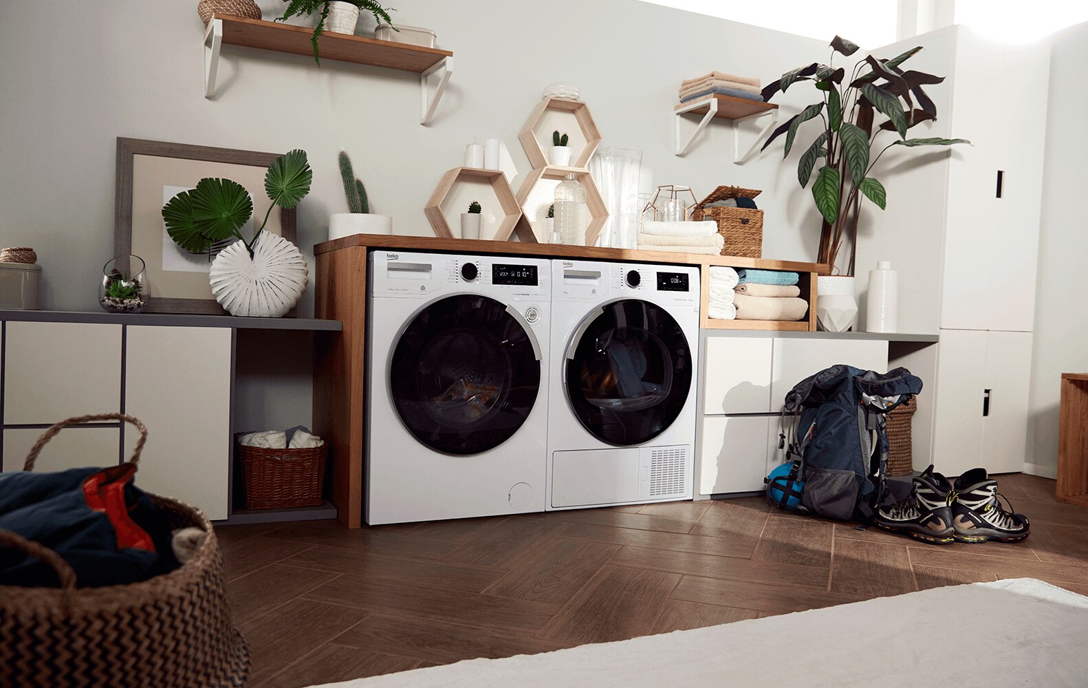 Стиральная машина Beko SteamCure WSDN63512ZSW - где купить, обзор и  характеристики на официальном сайте Beko