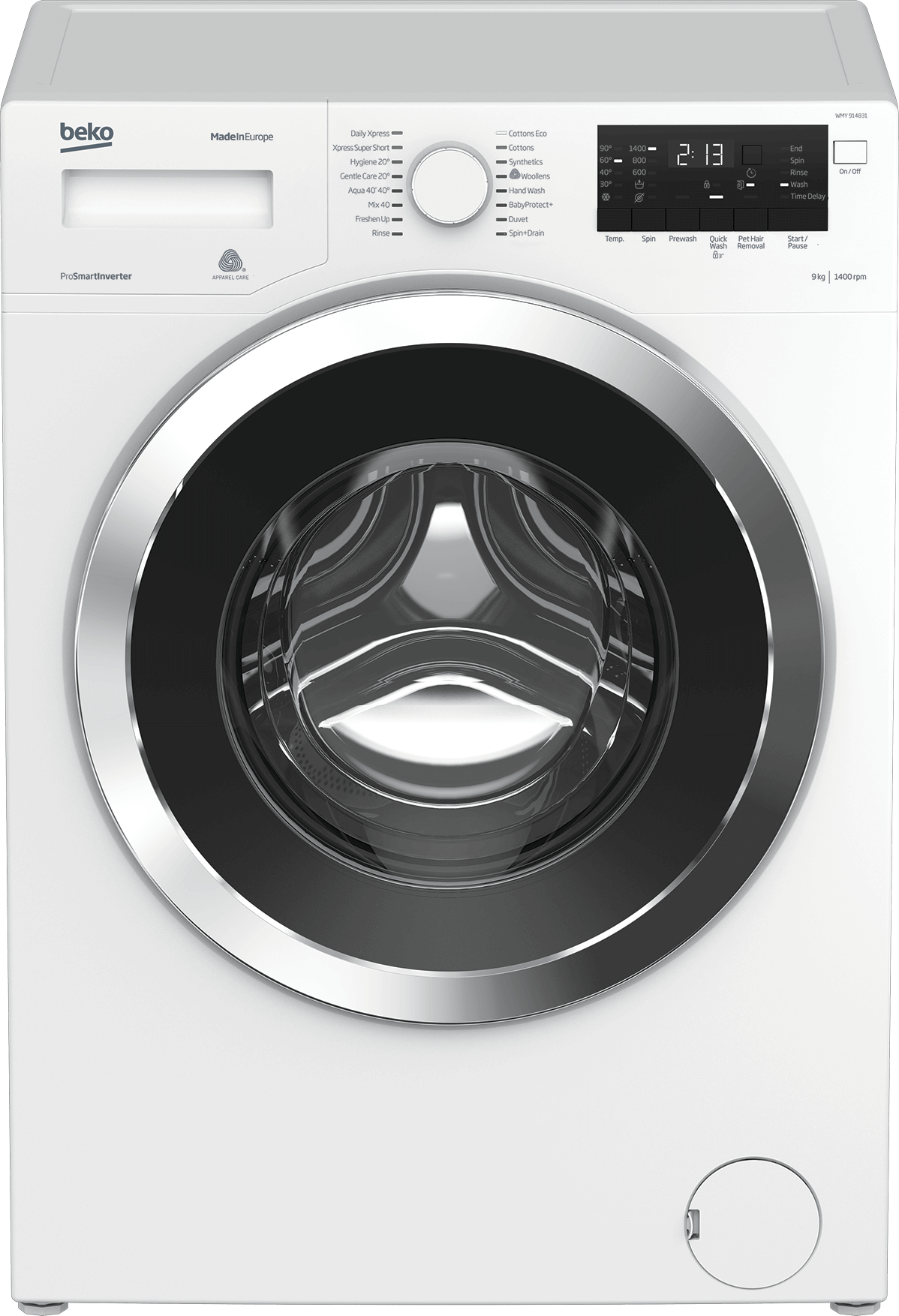 Freestanding Washing Machine 9 Kg 1400 Rpm Wmy914831 Beko