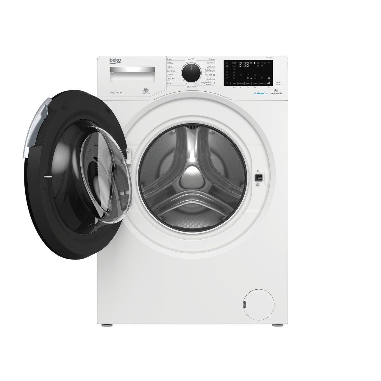 Freestanding Washing Machine 12 kg 1400 rpm WTE12746X0 BEKO