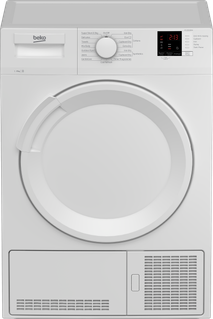 beko condenser dryer silver