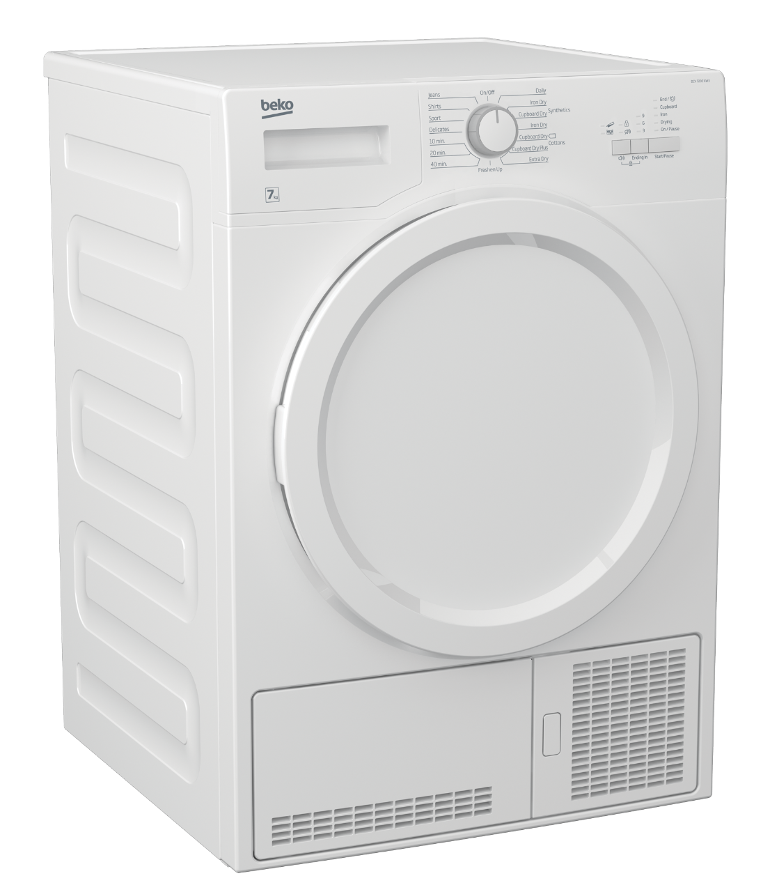 Tumble Dryer Condenser 7 kg DCY7202XW3 BEKO
