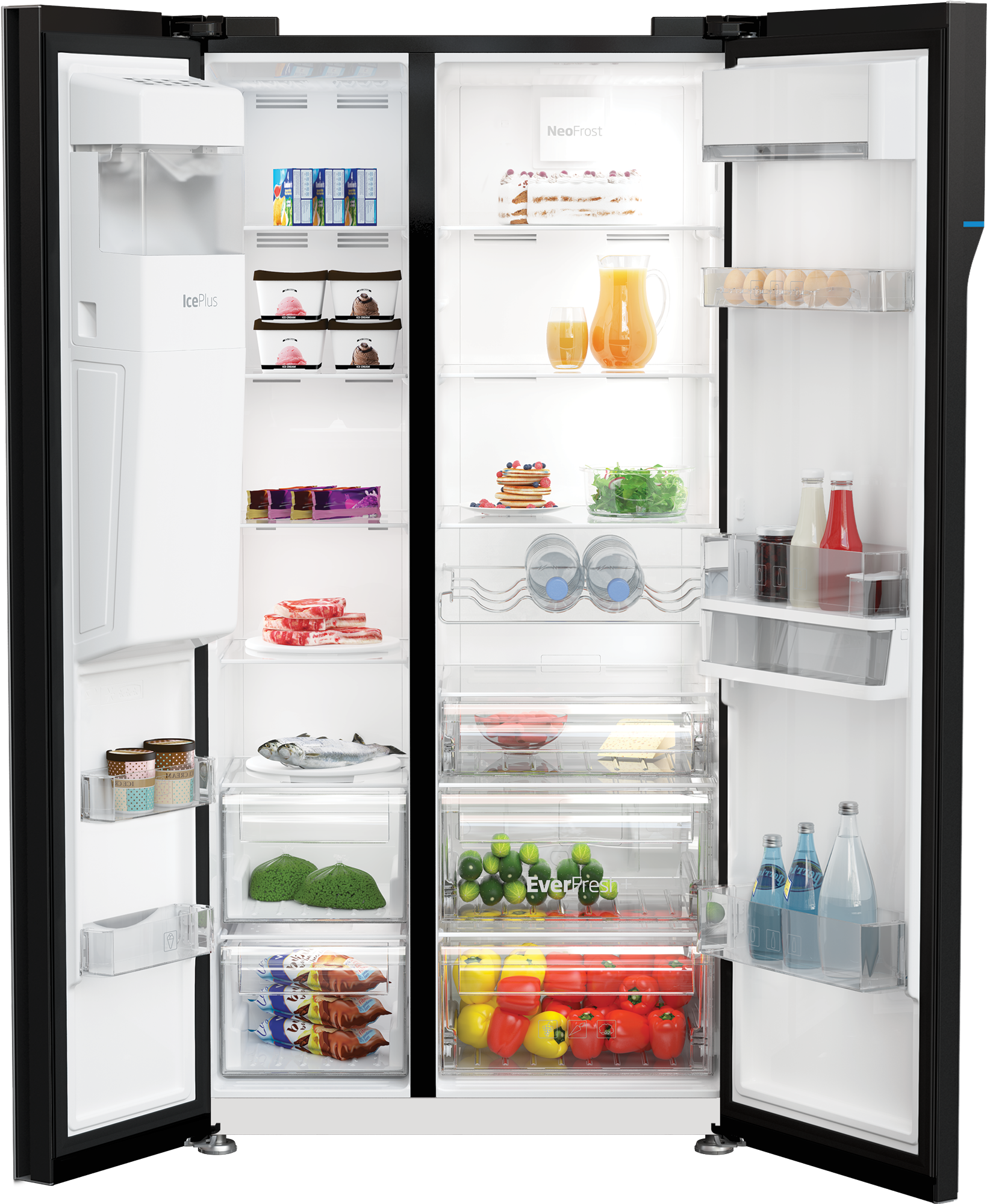 beko asgn542b fridge freezer