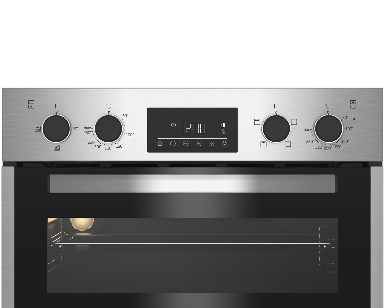 BuiltIn Oven (90 cm Double, 75 L) BBDF26300X BEKO