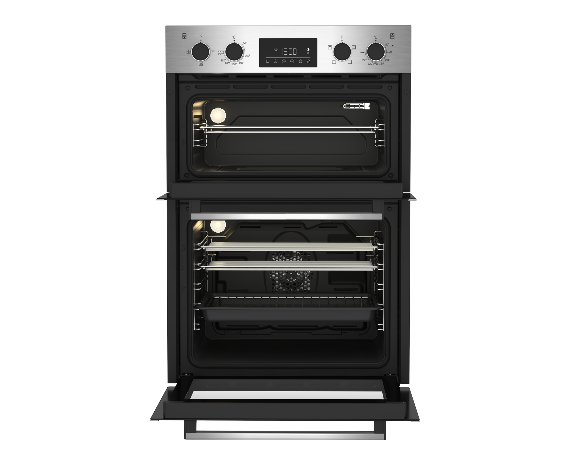 BuiltIn Oven (90 cm Double, 75 L) BBDF26300X BEKO