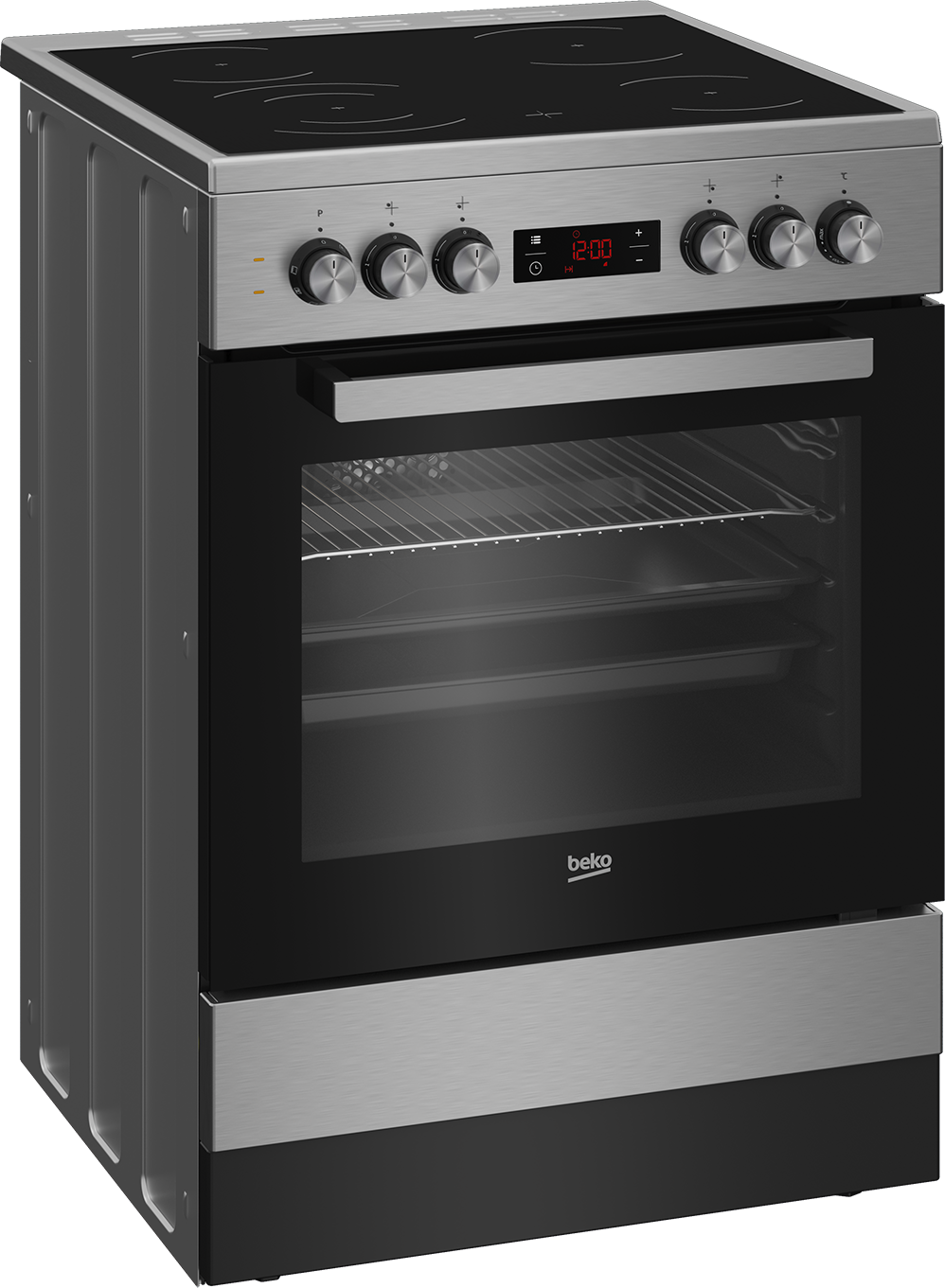 Freestanding Cooker (Fanassisted, 60 cm) FSE87310GX BEKO