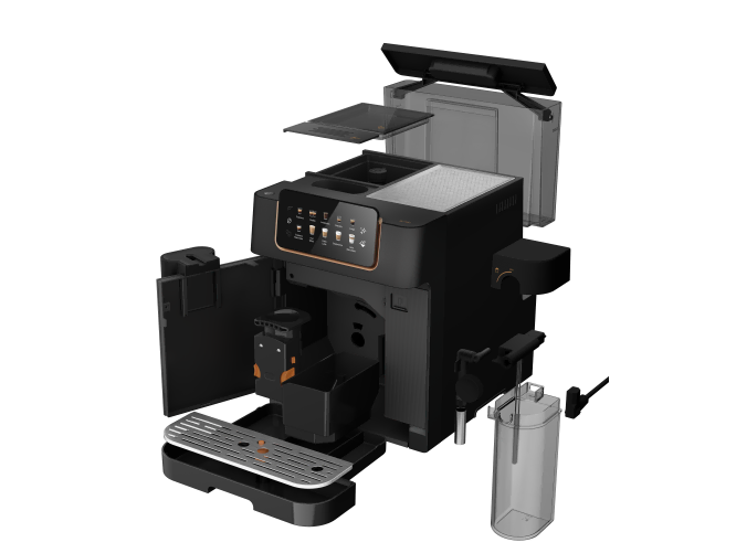 Easy-to-Clean, Detachable Parts