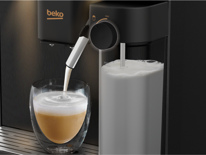 Integrated Milk Cup System