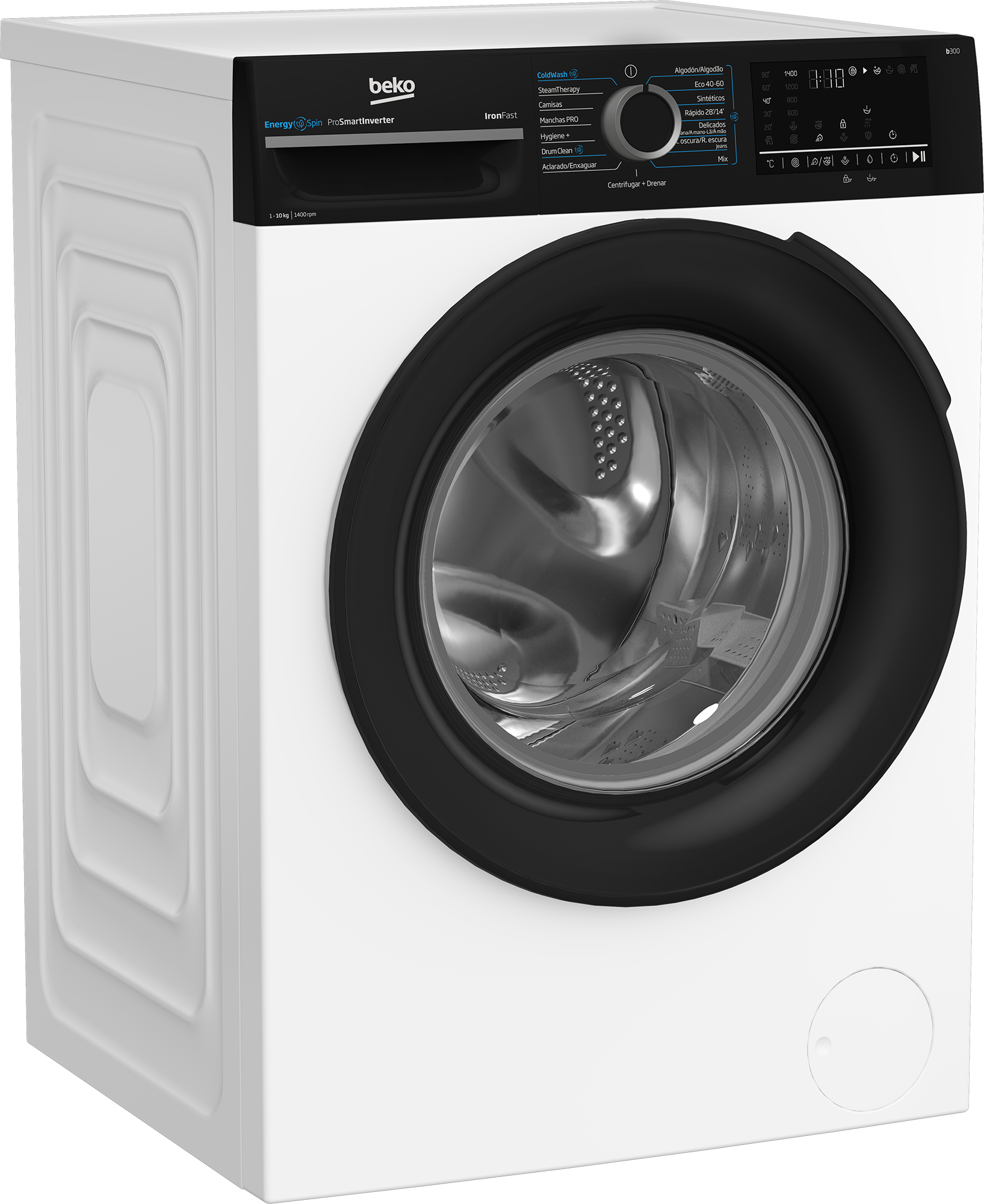 Hotpoint EU NR6410F WW IT Lavatrice Caricamento Frontale 10 Kg 1400 Giri Min A Bianco - Foto 4