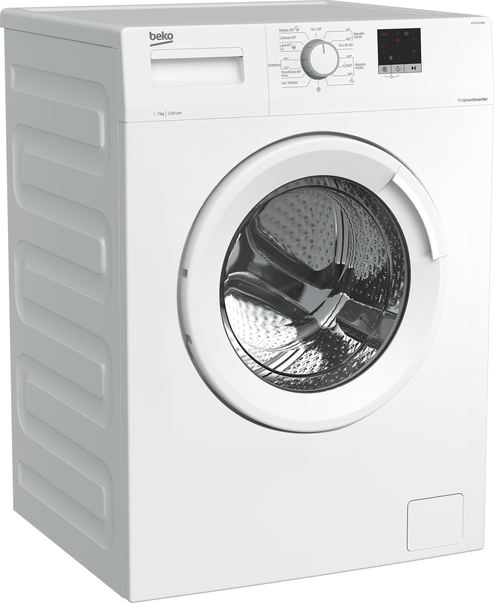 Beko BWUS374S Lavadora cm. 60 - capacidad 7 kg - blanco