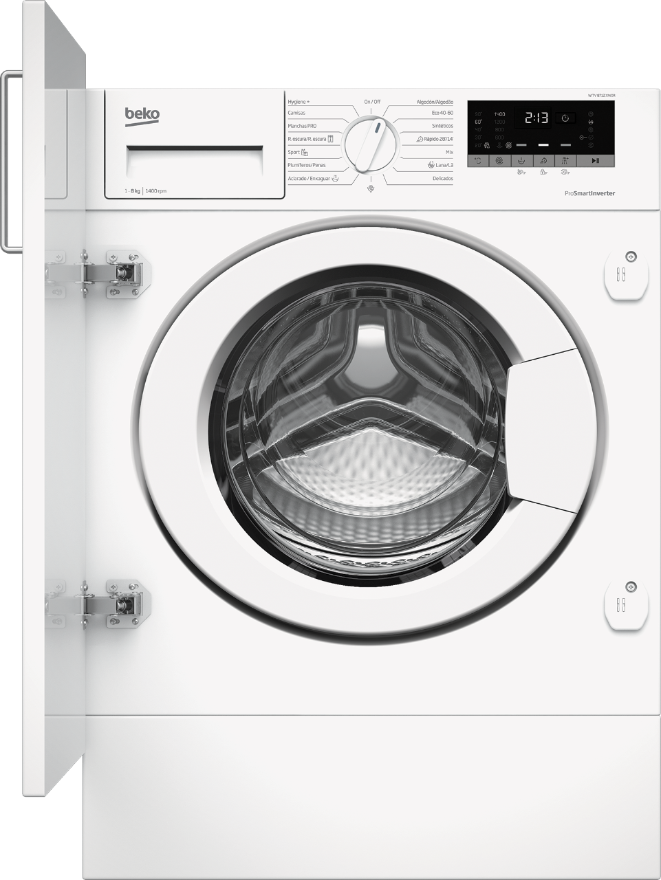 LAV. C/F 8KG INTEG. A+++ BEKO WITV8712XW0R (1400 RPM)