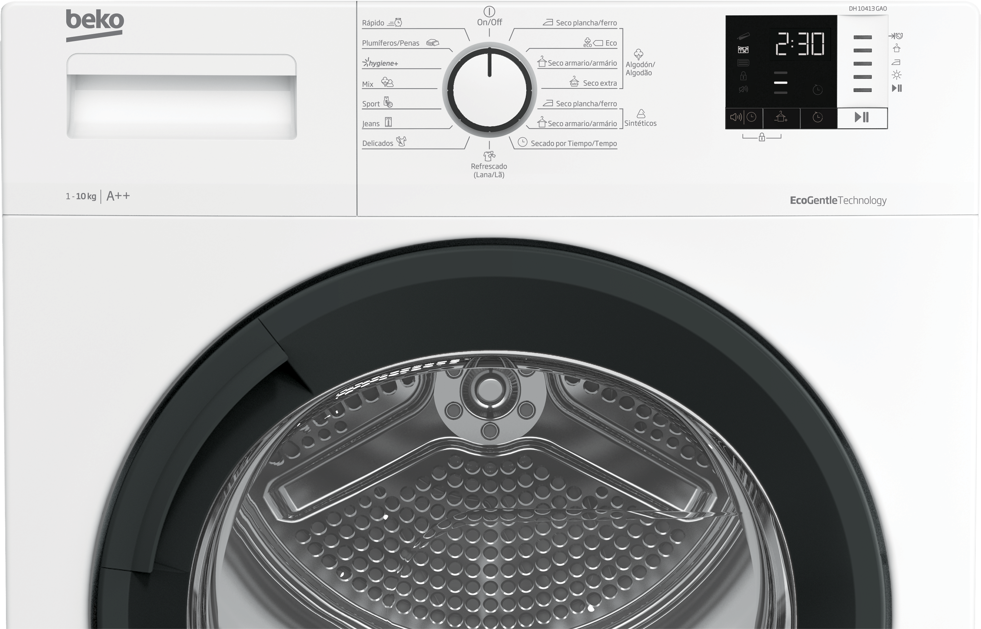 Secadora beko dha8512rx 8kg online bomba de calor a+++