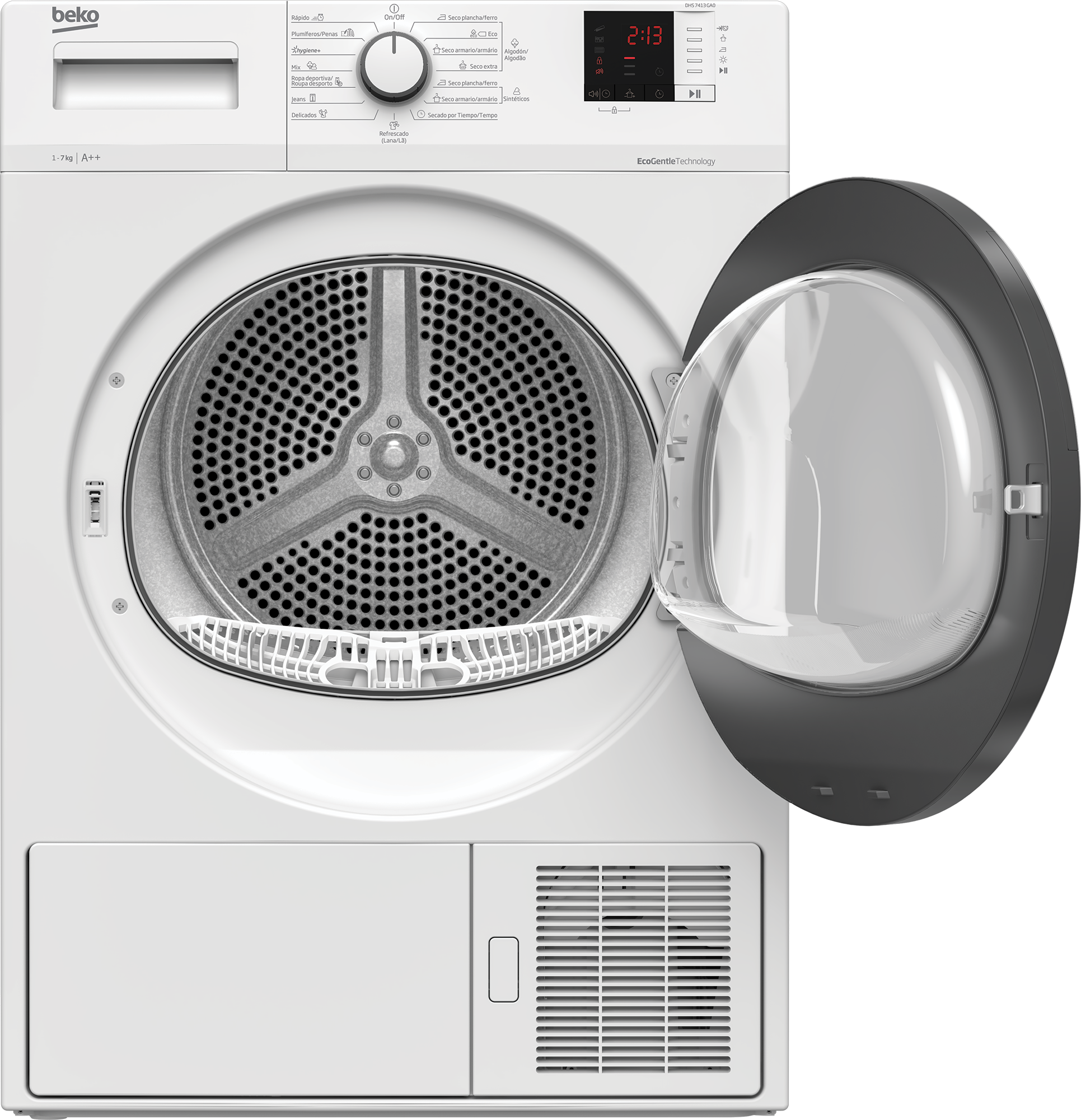 DHS 7413 GA0 Secadora Bomba de calor 7Kg BEKO