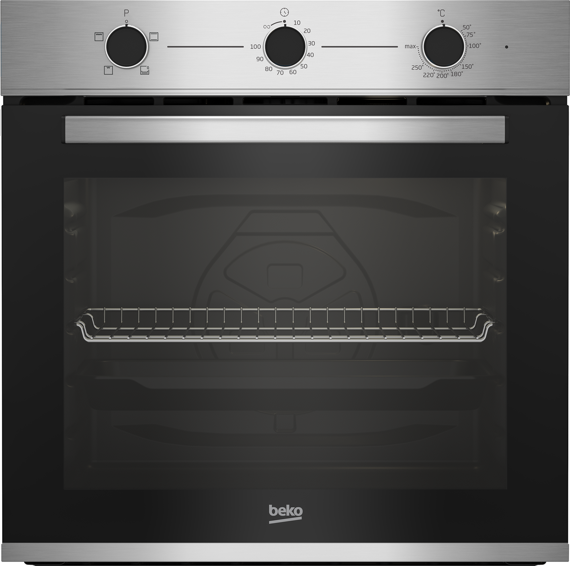 Horno Beko BBIE123001XD, Inox, 72 L, Hidrolítico, A