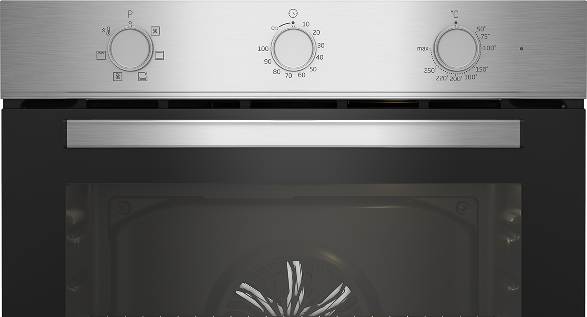 60 cm 66 L Cocción asistida por ventilador Horno | BBIE12100XD | BEKO