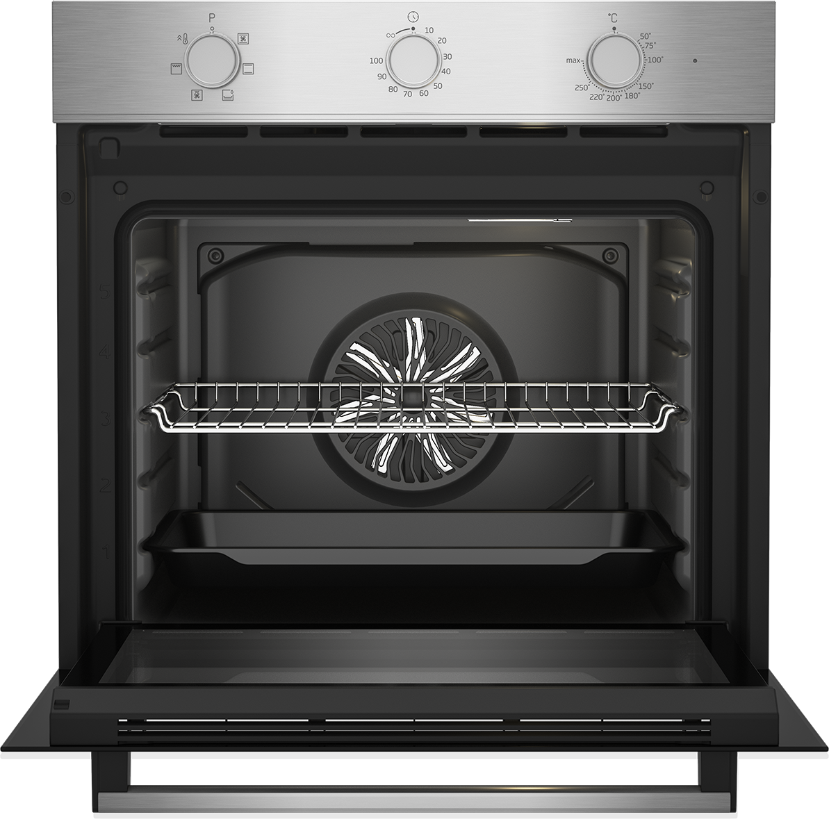 60 cm 66 L Cocción asistida por ventilador Horno | BBIE12100XD | BEKO