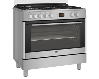 90 cm ancho / 60 cm profundo Multifunción Cocina de libre instalación | GM  15321 DX | BEKO