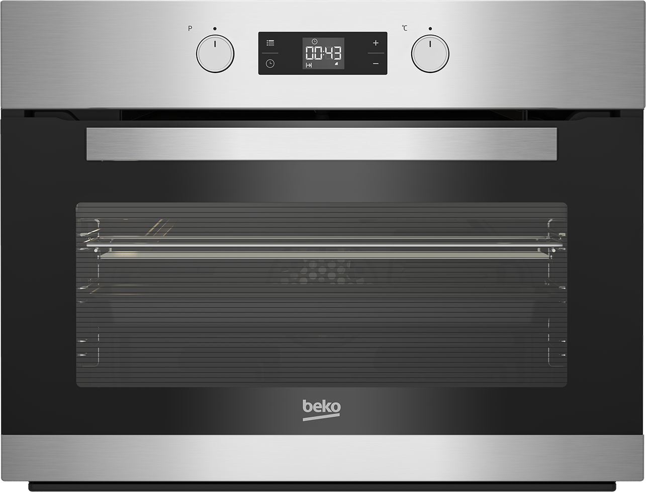 BCE12300X | Horno Multifunción Compacto y limpieza por Hidrólisis | BEKO