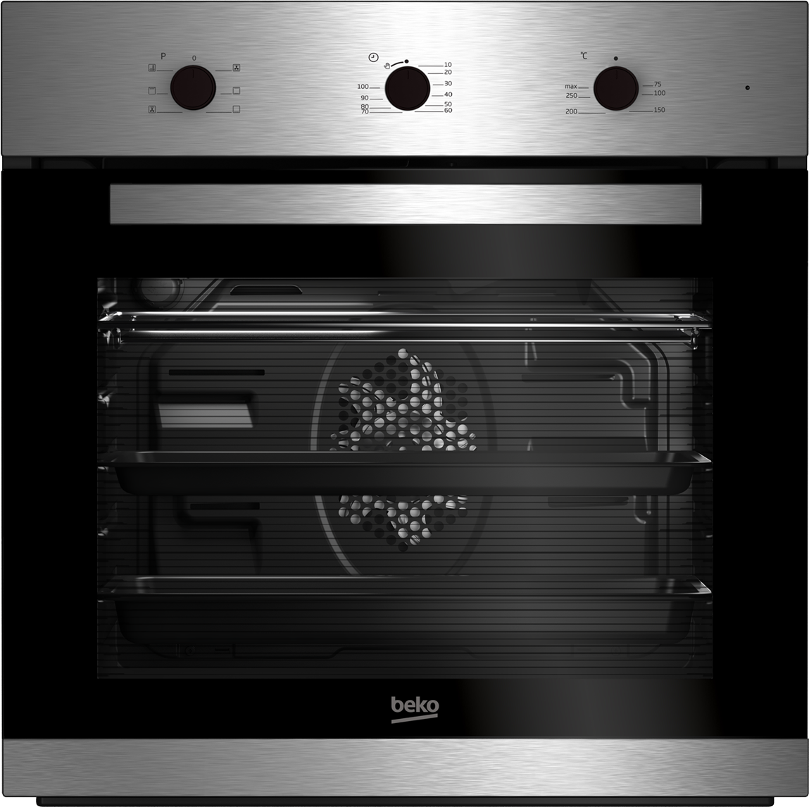 Cocción asistida por ventilador Horno y Vitrocerámica Placa Conjunto horno  y placa | BSE22120X | BEKO