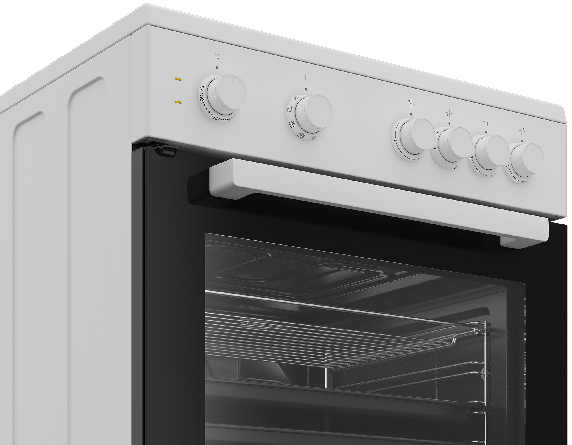 FSE87003GWS | Fristående spis (Fläktstödd, 60 cm) | BEKO