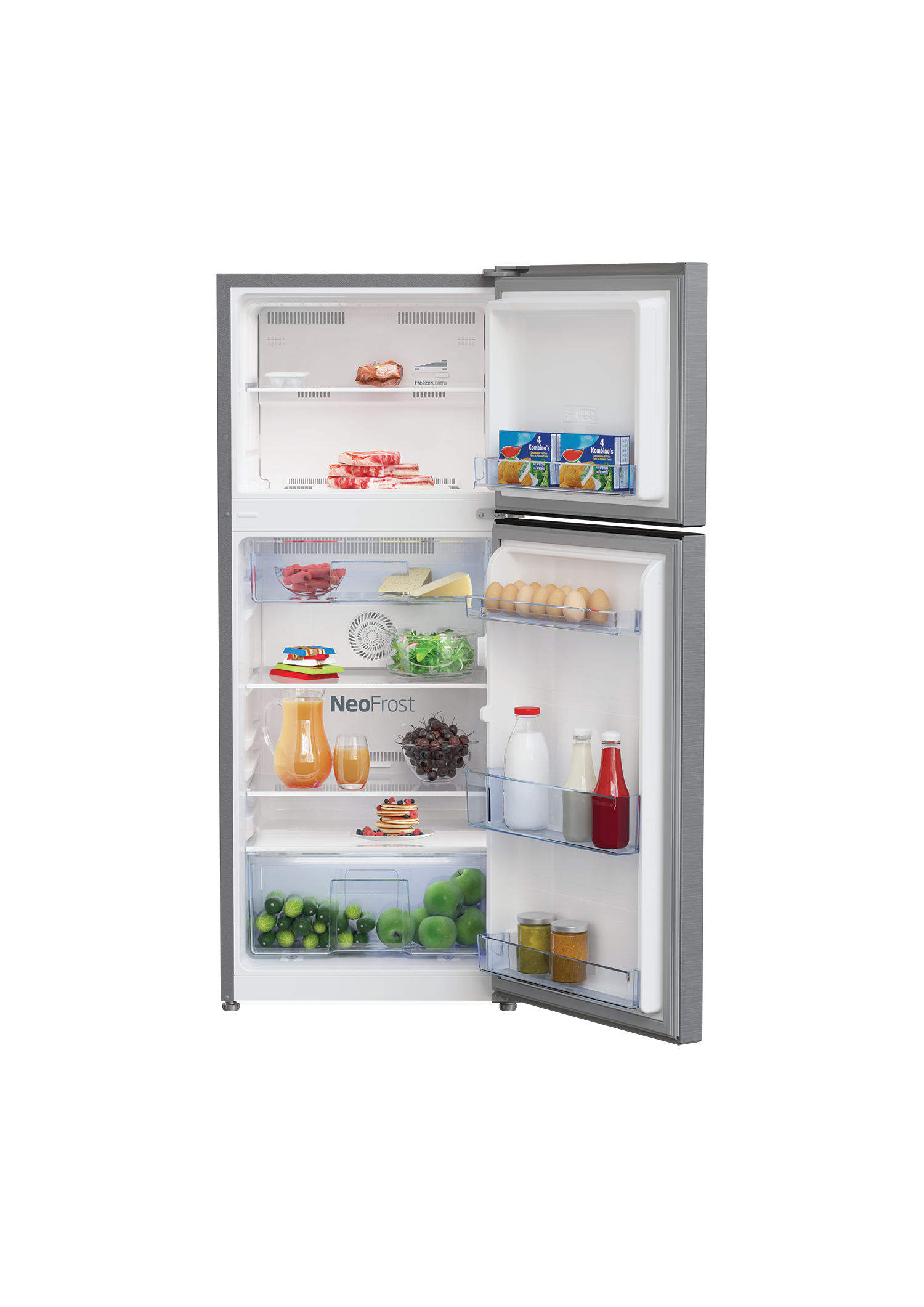 ตู้แช่เย็นและแช่แข็ง (ช่องแช่แข็งด้านบน, 54 ซม.) RDNT200I50S
