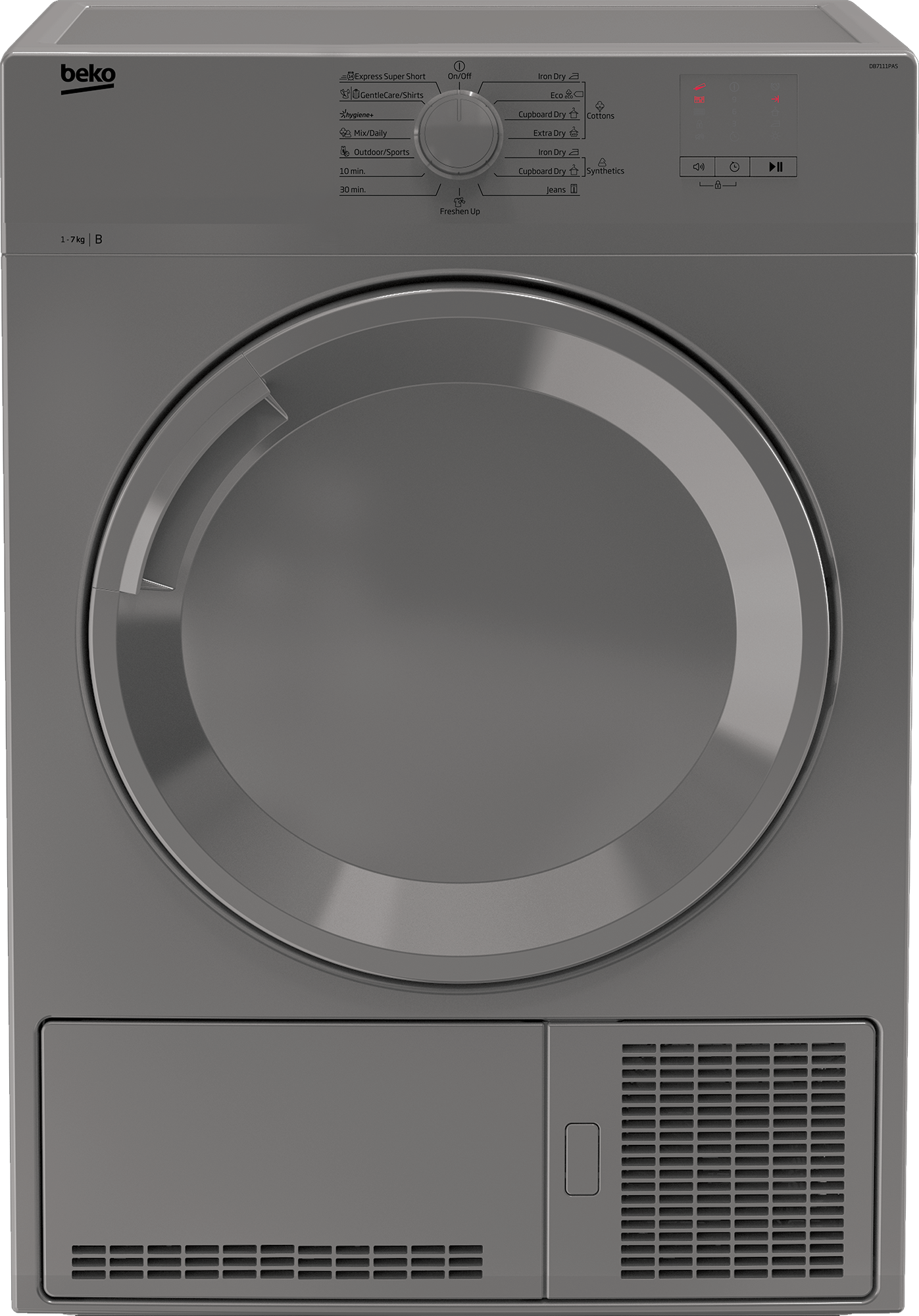 Seche Linge Condensation 7 Kg Db 7111 Pas Beko