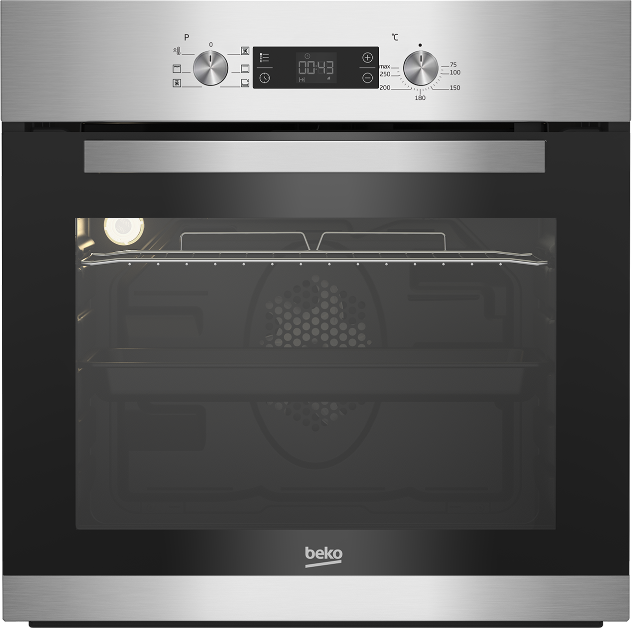 Four Encastrable KKT KOLBE 60 Cm 70L Avec Rôtisserie, Air Chaud Et Tiroirs Télescopiques - Noir