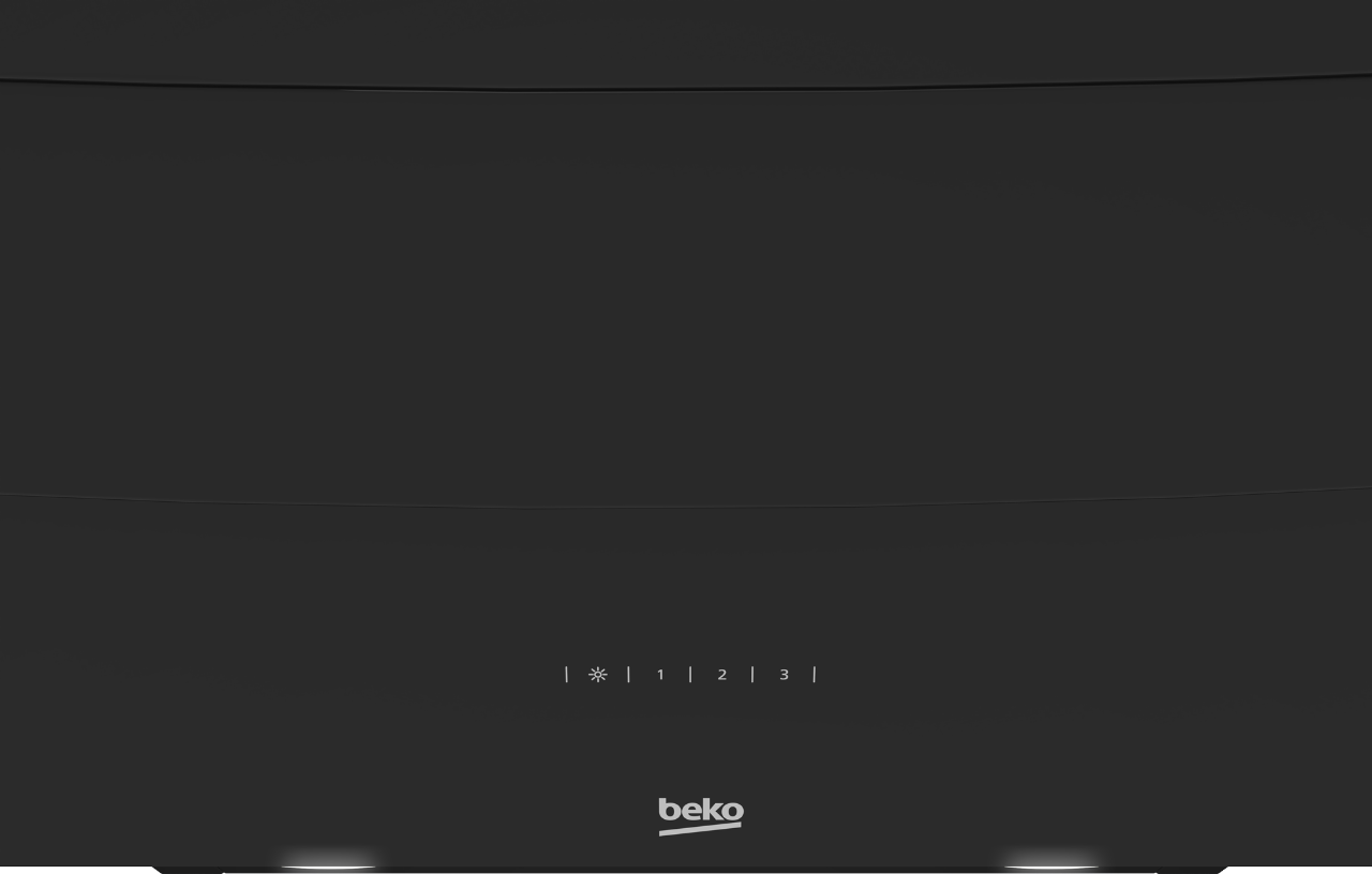 Hotte (Décorative - Plan incliné, 60 cm) | HCA62640BE | BEKO