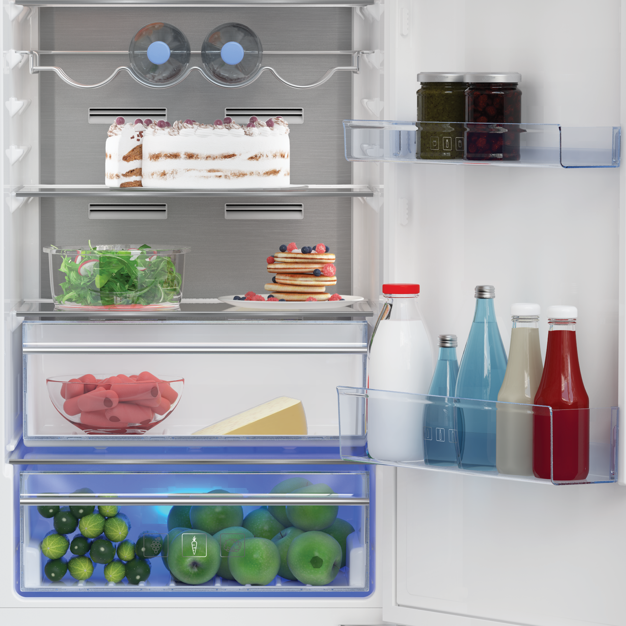 Холодильник beko bcna275e2s схема встраивания