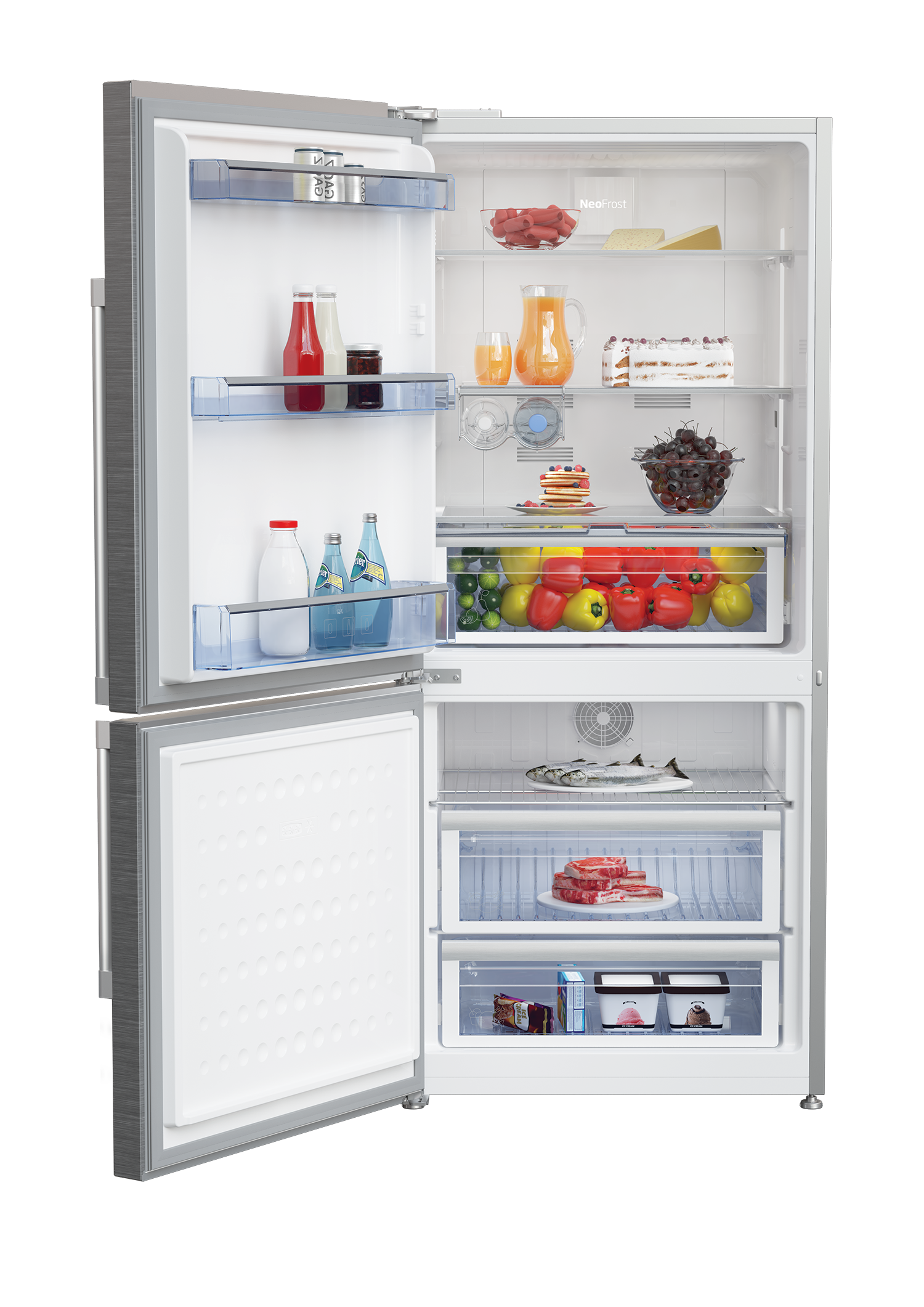 30 Inch Bottom Freezer Refrigerator Left Hinge Refrigerator