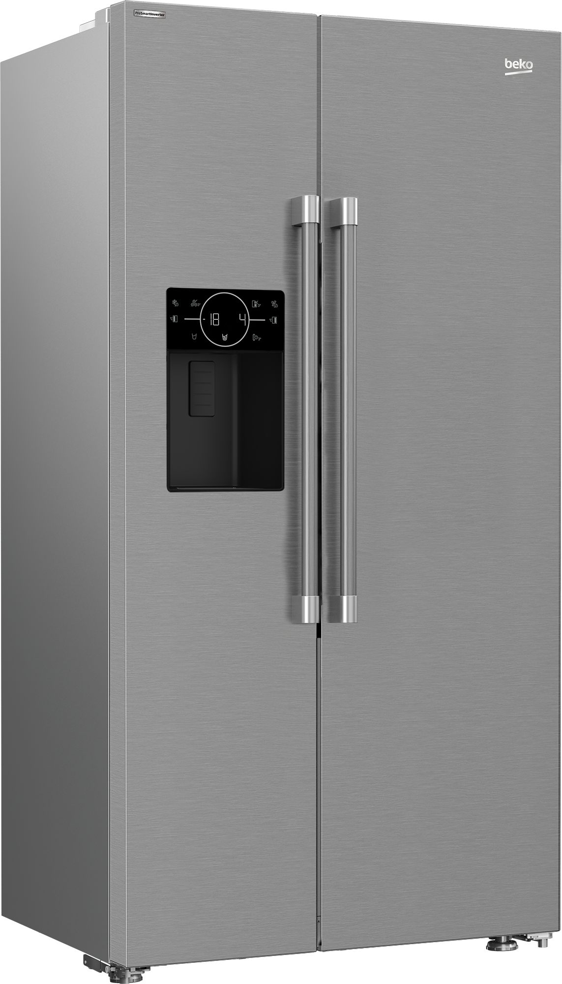BFSB3622XSS 35.82677 Side by Side Refrigerator with Yes BEKO