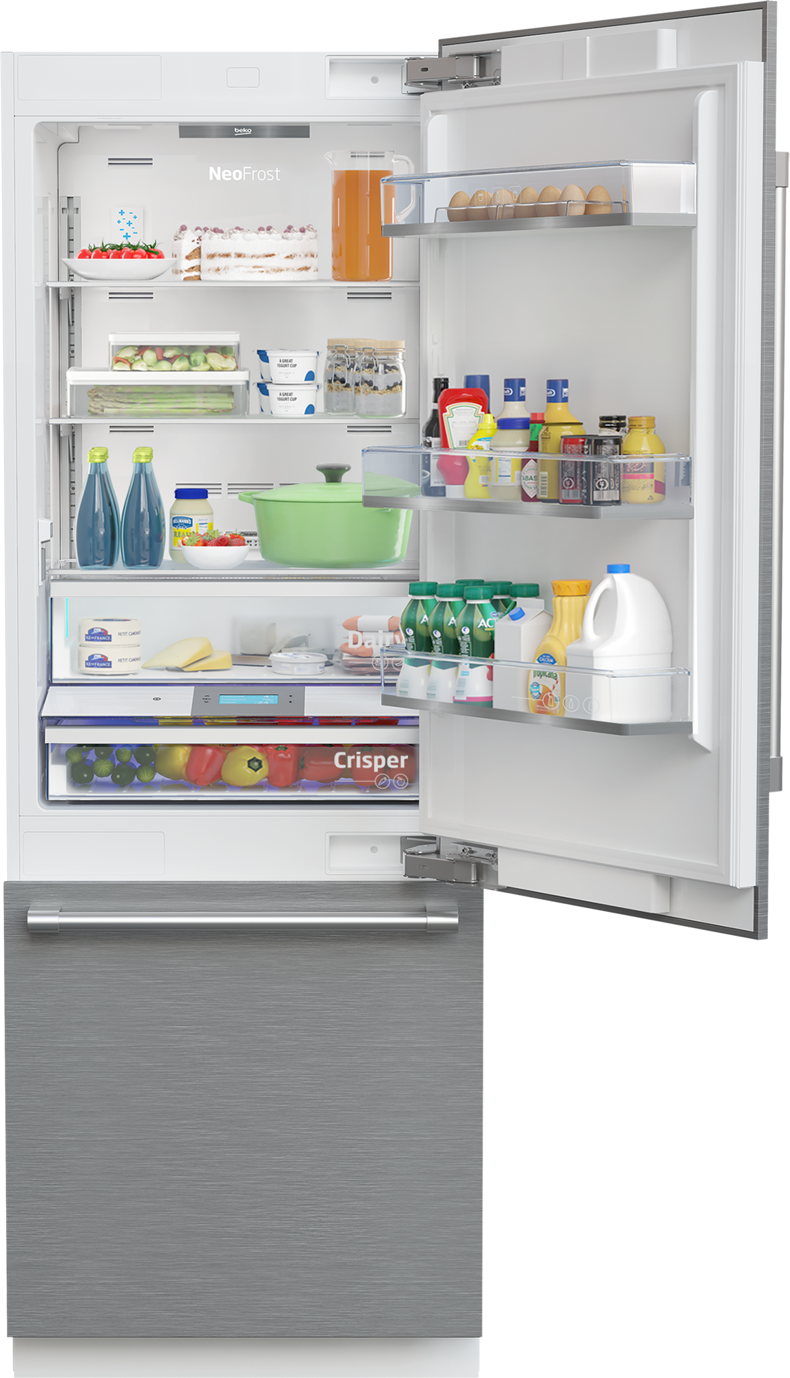 Beko built shop in freezer