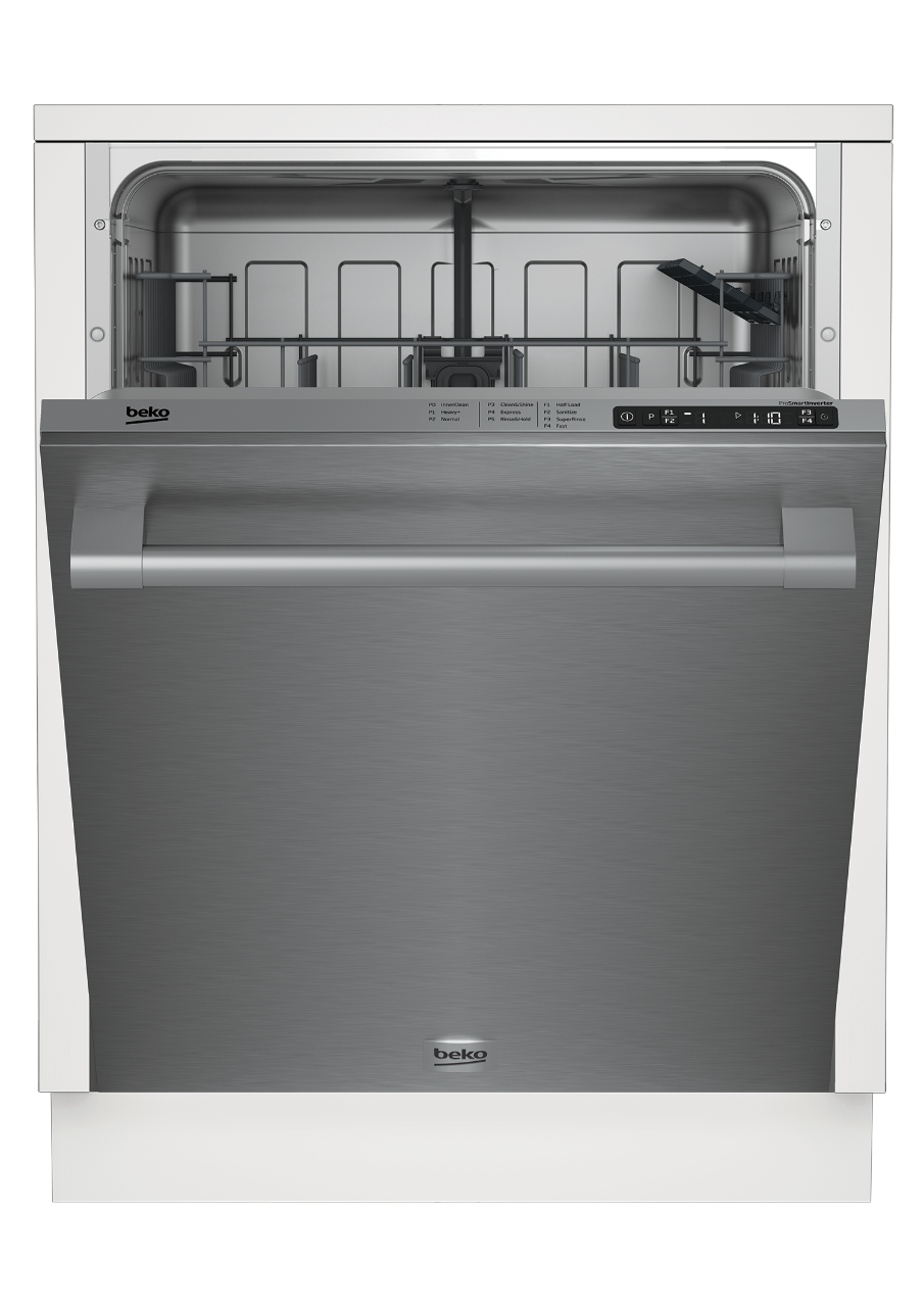 Tall Tub Stainless Dishwasher, 14 place settings, 48 dBA, Top Control