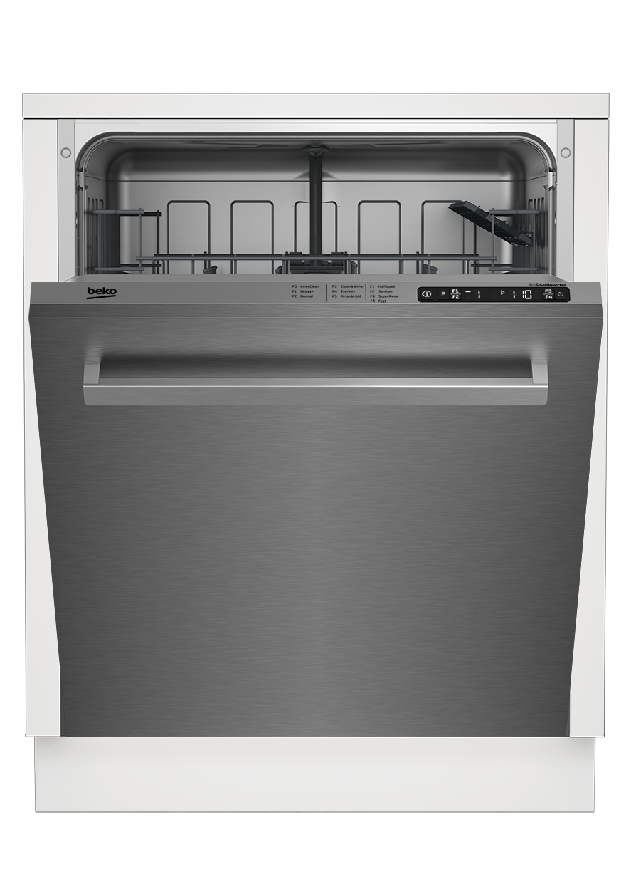 Tall Tub Stainless Dishwasher, 14 place settings, 48 dBA, Top Control