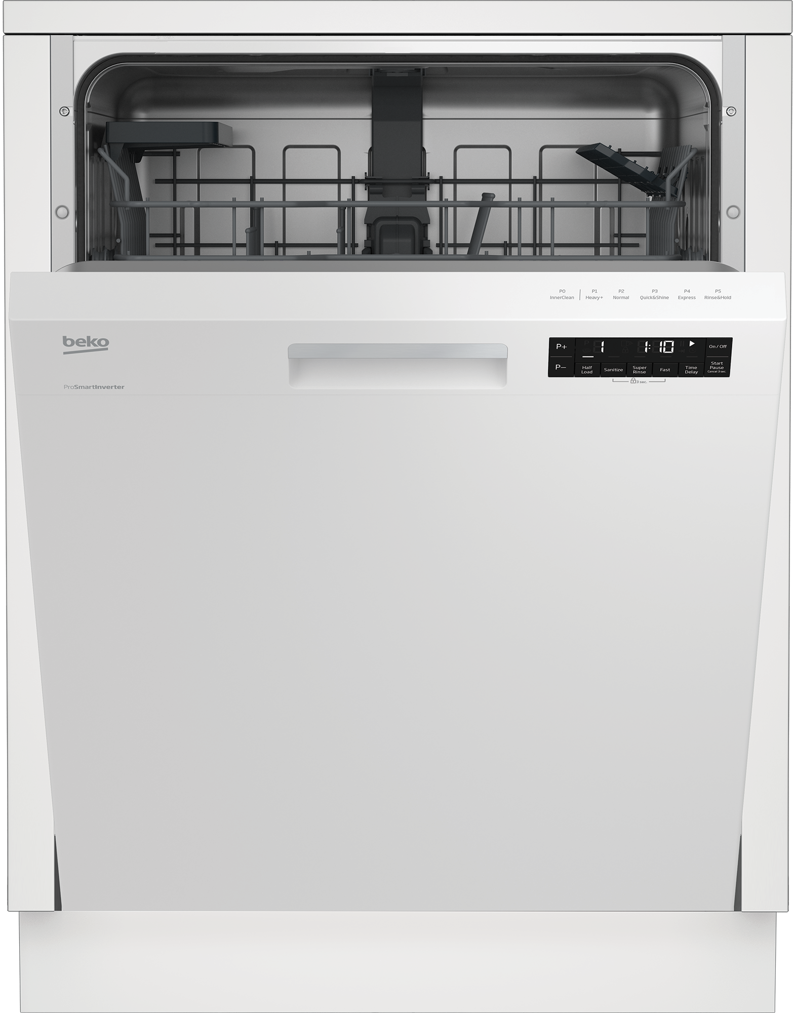 DUT25401WHW Tall Tub Dishwasher with (14 place settings, 48.0