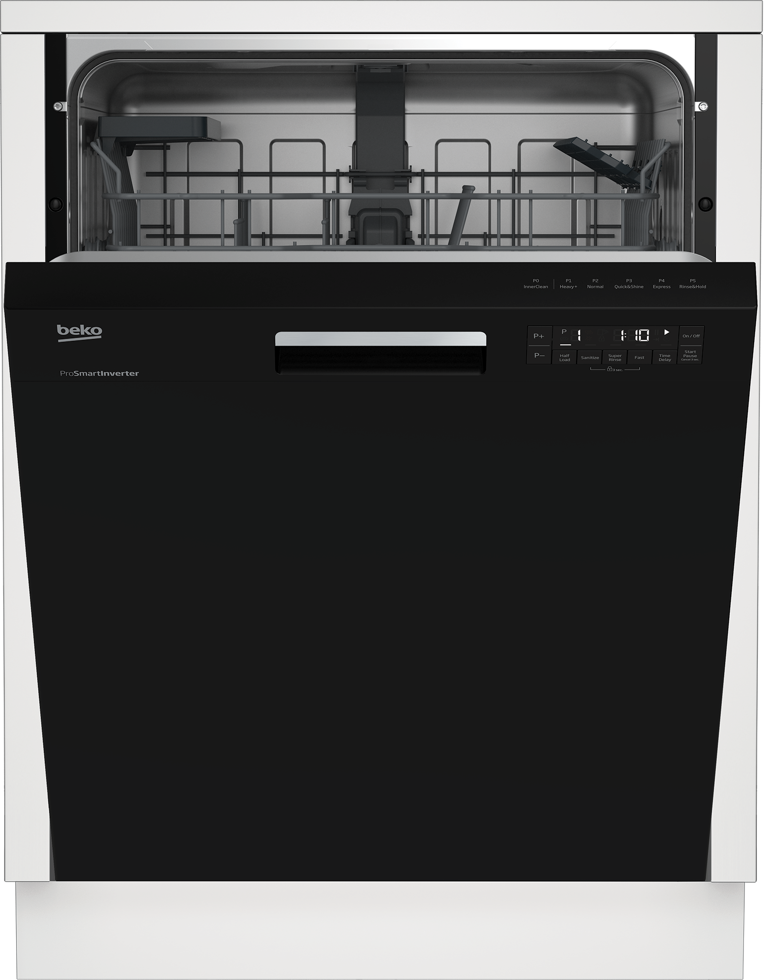 DUT25401BHW Tall Tub Dishwasher with (14 place settings, 48.0