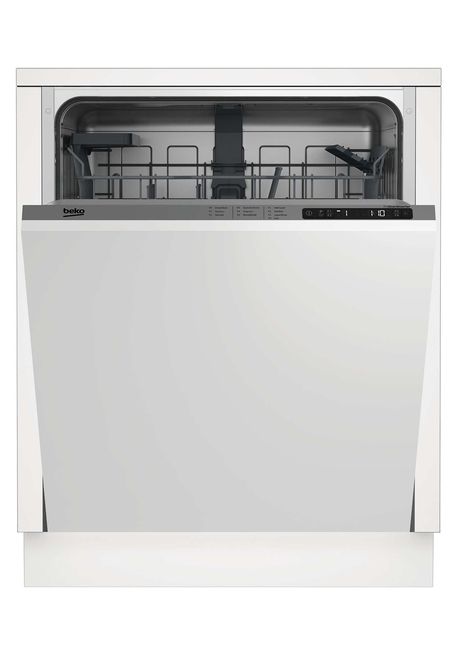 beko integrated dishwasher fitting instructions
